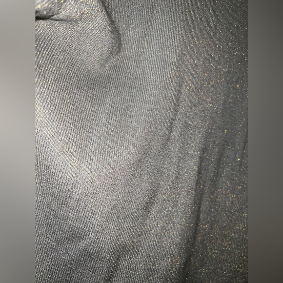 Beautiful sparkle metallic button sweater top 
Size small - Picture 5 of 6